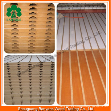 La mejor calidad MDF Slat Wall con alta calidad